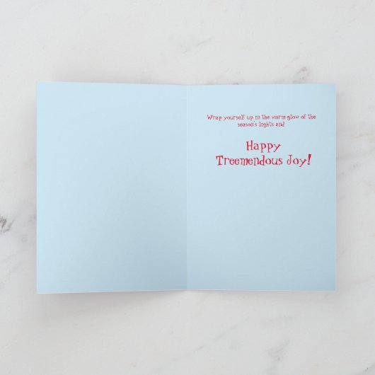 Fijne Treemendous Joy! Kaart (Binnen)