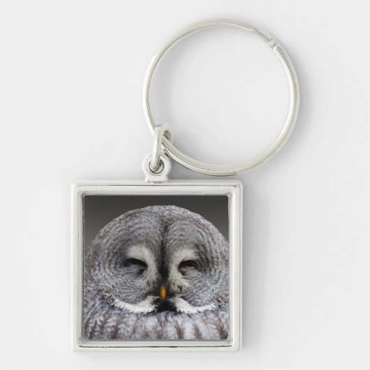 Fijne uil sleutelhanger (Voorkant)