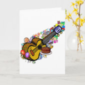 Fijne Uke verjaardag! Kaart (Gele Bloem)