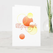 Fijne Uour Party-uitnodigingskaart (Achterkant)