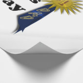 Fijne Vaderdag - #1 Papa Cadeaupapier (Hoek)