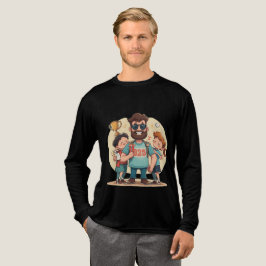 Fijne vaderdag 2025 Tri-Blend shirt