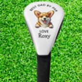 Fijne Vaderdag aan de beste Corgi papa! Golfheadcover