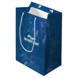 Fijne Vaderdag. Aangepaste naam Medium Cadeauzakje