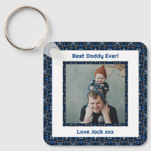 Fijne vaderdag Beste papa Oosters Blauwe Foto