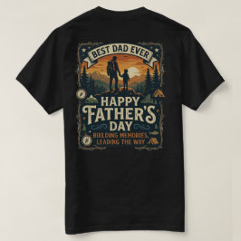 Fijne Vaderdag Beste Vader Ooit T-Shirt | Wandel K