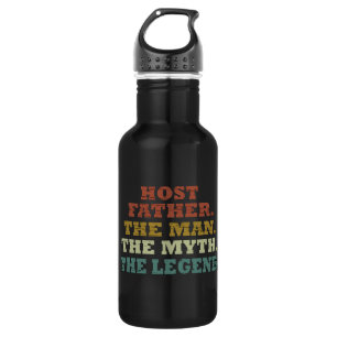 Fijne Vaderdag cadeau Host vader Waterfles