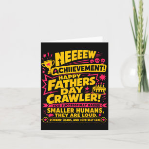 Fijne Vaderdag Crawler Nieuwe Prestatie Gamer Kaart