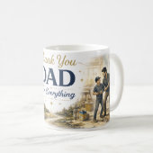 Fijne Vaderdag Custom Koffiemok (Voorkant rechts)