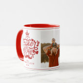 Fijne Vaderdag | Daddy Foto Koffie Mok (Voorkant links)