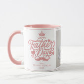 Fijne Vaderdag | Daddy Foto Koffie Mok (Links)