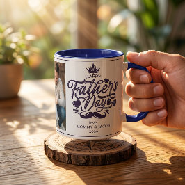 Fijne Vaderdag | Daddy Foto Koffie Mok