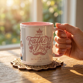 Fijne Vaderdag | Daddy Foto Koffie Mok