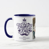 Fijne Vaderdag | Daddy Foto Koffie Mok (Links)