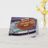 Fijne vaderdag - Football Kaart (Gele Bloem)