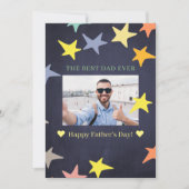 Fijne Vaderdag foto beste papa ooit Kaart (Voorkant)