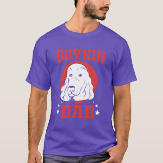 Fijne Vaderdag Hondengezicht Boykin Spaniel Vader T-shirt
