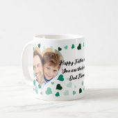 Fijne Vaderdag. Jij bent de coolste vader. Koffiemok (Voorkant links)