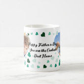 Fijne Vaderdag. Jij bent de coolste vader. Koffiemok (Center)