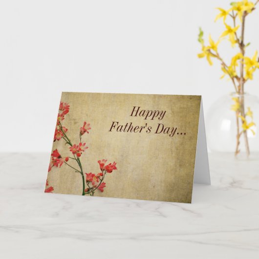 Fijne Vaderdag... Kaart (Gele Bloem)
