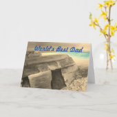 Fijne Vaderdag kaart (Gele Bloem)