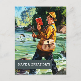 Fijne Vaderdag. kunst Briefkaart