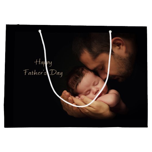 Fijne vaderdag large cadeautasje (Achterkant)