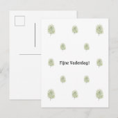 Fijne Vaderdag Lieve Papa Vader Kaart (Voorkant / Achterkant)