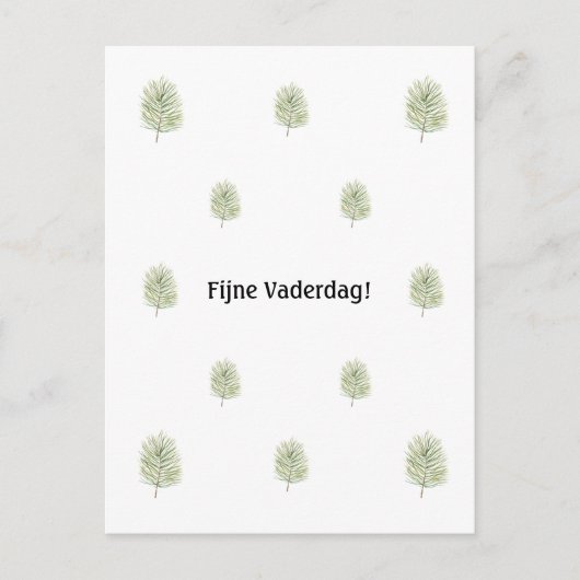 Fijne Vaderdag Lieve Papa Vader Kaart (Voorkant)