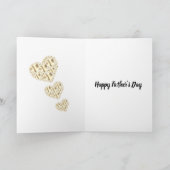 Fijne Vaderdag namens bult Kaart (Binnen)