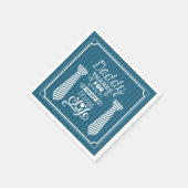 Fijne vaderdag Pap bedankt voor het beste. Servet (Hoek)