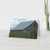 FIJNE VADERDAG, PAP! GOD EN LAND KAART (Voorkant)