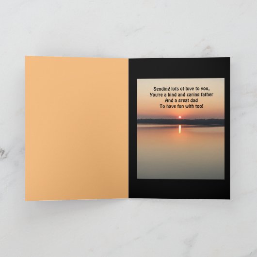 Fijne Vaderdag pap met liefdessoor Kaart (Binnen)