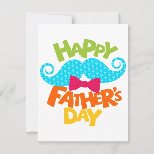 "Fijne Vaderdag, Papa: Een Feest van Liefde" Feestdagenkaart (Voorkant)