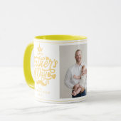Fijne Vaderdag | Papa Foto Koffie Mok (Voorkant links)