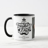 Fijne Vaderdag | Papa Foto Koffie Mok (Links)