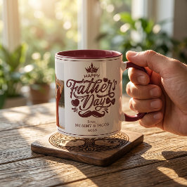Fijne Vaderdag | Papa Foto Koffie Mok