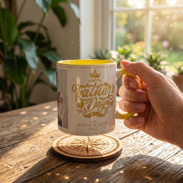 Fijne Vaderdag | Papa Foto Koffie Mok