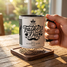 Fijne Vaderdag | Papa Foto Koffie Mok