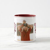 Fijne Vaderdag | Papa Foto Koffie Mok (Midden)