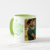 Fijne Vaderdag | Papa Foto Koffie Mok (Voorkant links)