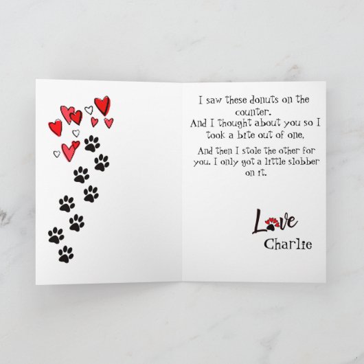 Fijne Vaderdag van je liefdevolle Rottweiler Kaart (Binnen)