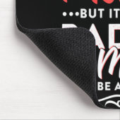 Fijne Vaderdag voor de beste alleenstaande moeder Muismat (Hoek)