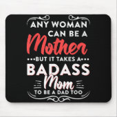 Fijne Vaderdag voor de beste alleenstaande moeder Muismat (Voorkant)