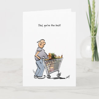 Fijne Vaderdag voor de beste papa! Kaart