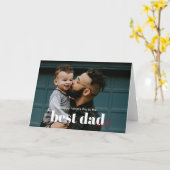 Fijne Vaderdag voor de Beste Vader Ooit Groet Kaart (Gele Bloem)