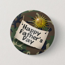 Fijne vaderdag voor mijn #1 Pap! Ronde Button 5,7 Cm