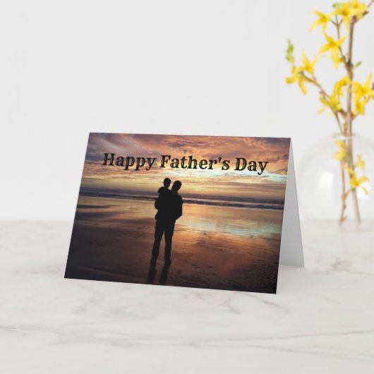 Fijne Vaderdag Vouwkaart Kaart (Gele Bloem)