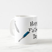 Fijne vaders dag koffiemok (Voorkant links)
