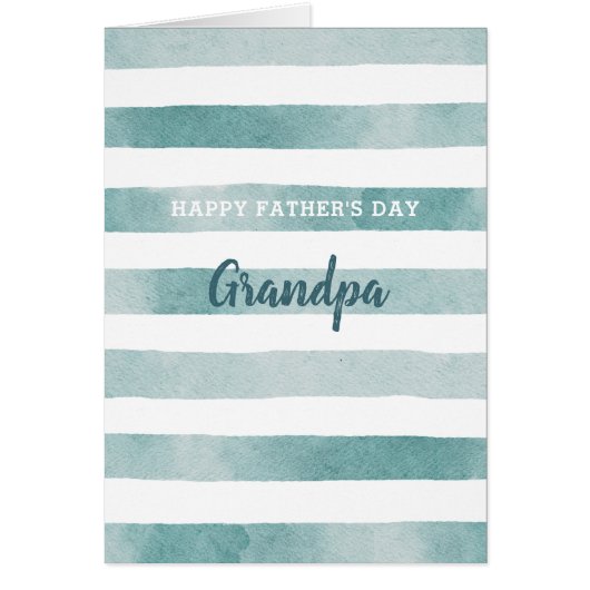 Fijne vaders dag opa. Waterverf nautisch (Voorkant)